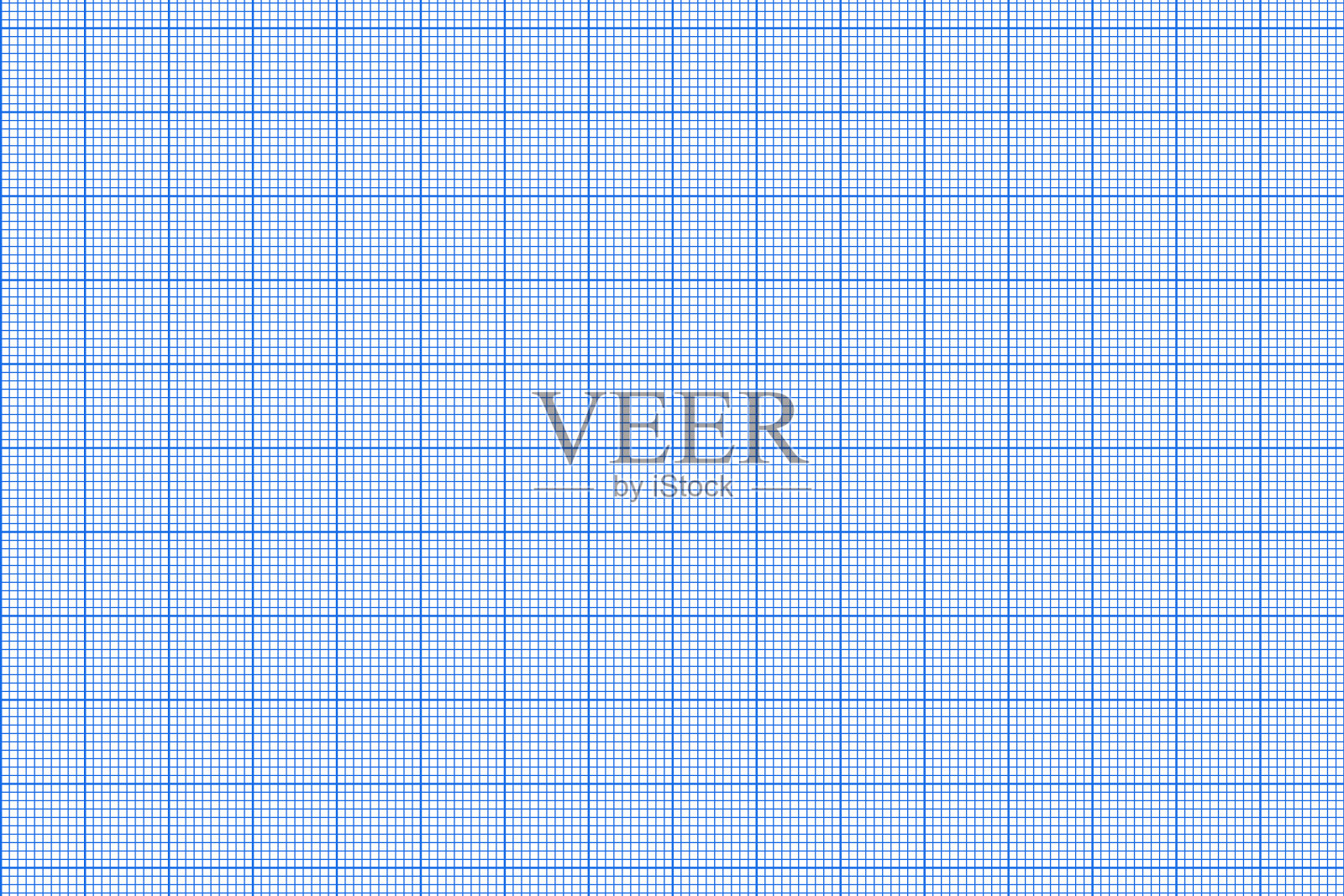 毫米方格纸。抽象的平方的背景。用于学校几何图案、技术工程线尺测量。划线空白的教育孤立在透明的背景插画图片素材