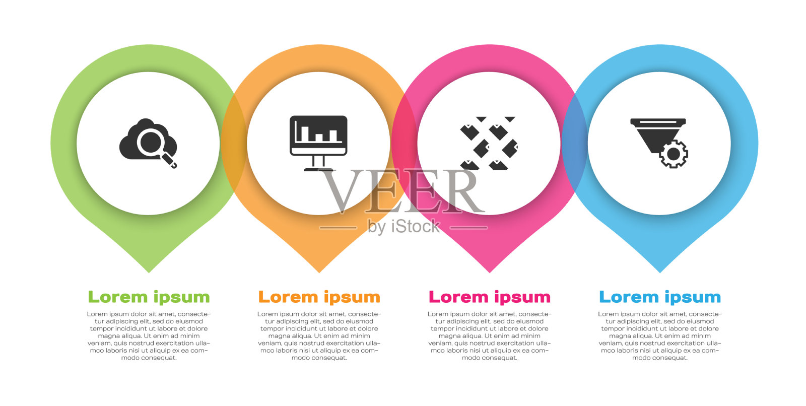 用图设置搜索云计算监视器图标素材