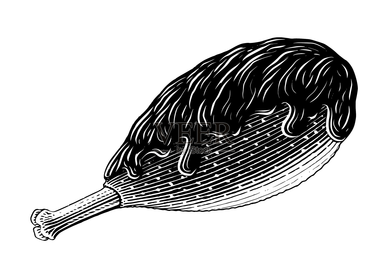 番茄酱鸡腿手绘设计元素图片