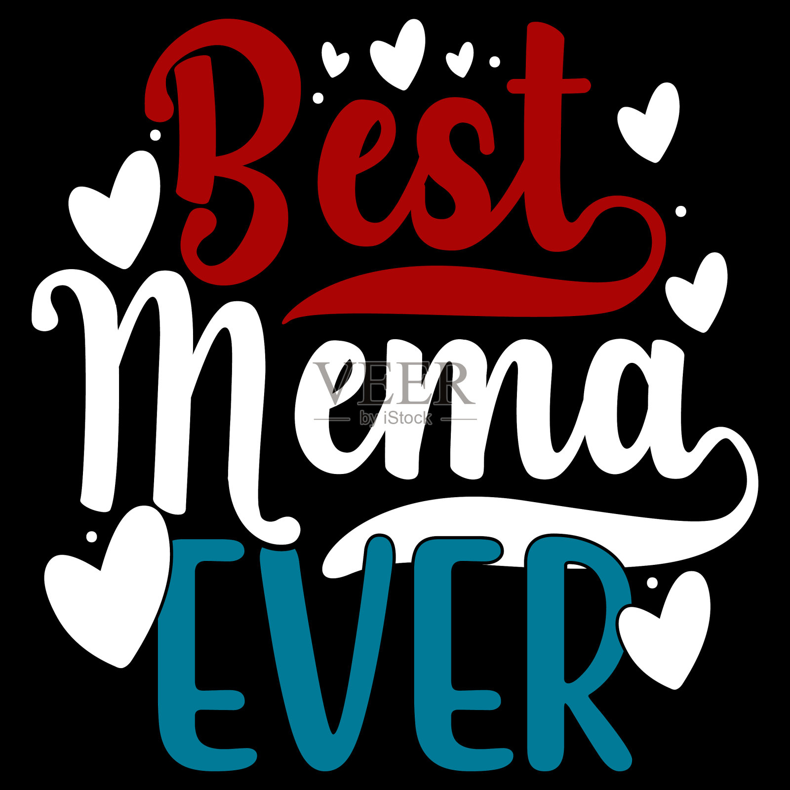 这是我一生中最棒的一句话插画图片素材