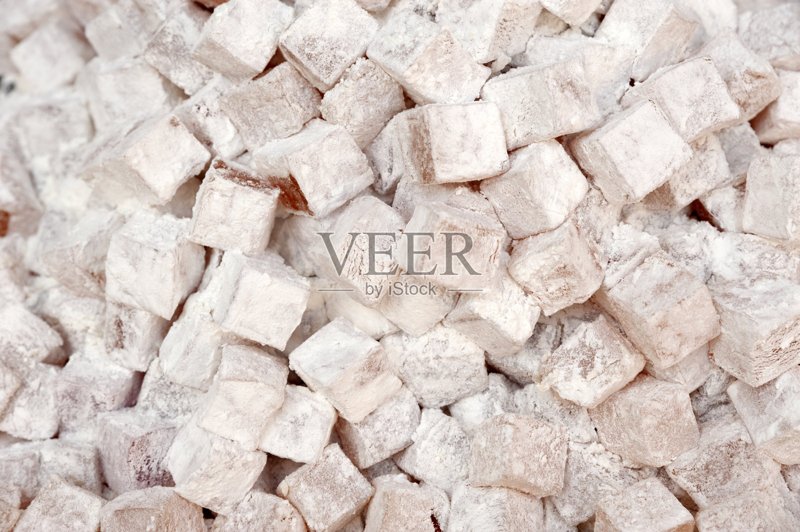 土耳其软糖，丰富多彩的小吃，糖果，餐饮，款待，lokum股票照片。照片摄影图片