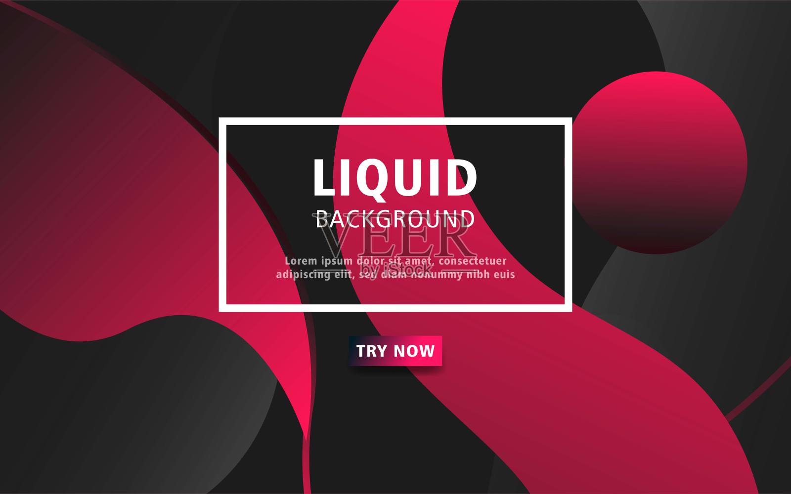 现代抽象的液态色彩背景。动态纹理几何元素设计。可以用于海报，横幅，网页和任何更多插画图片素材