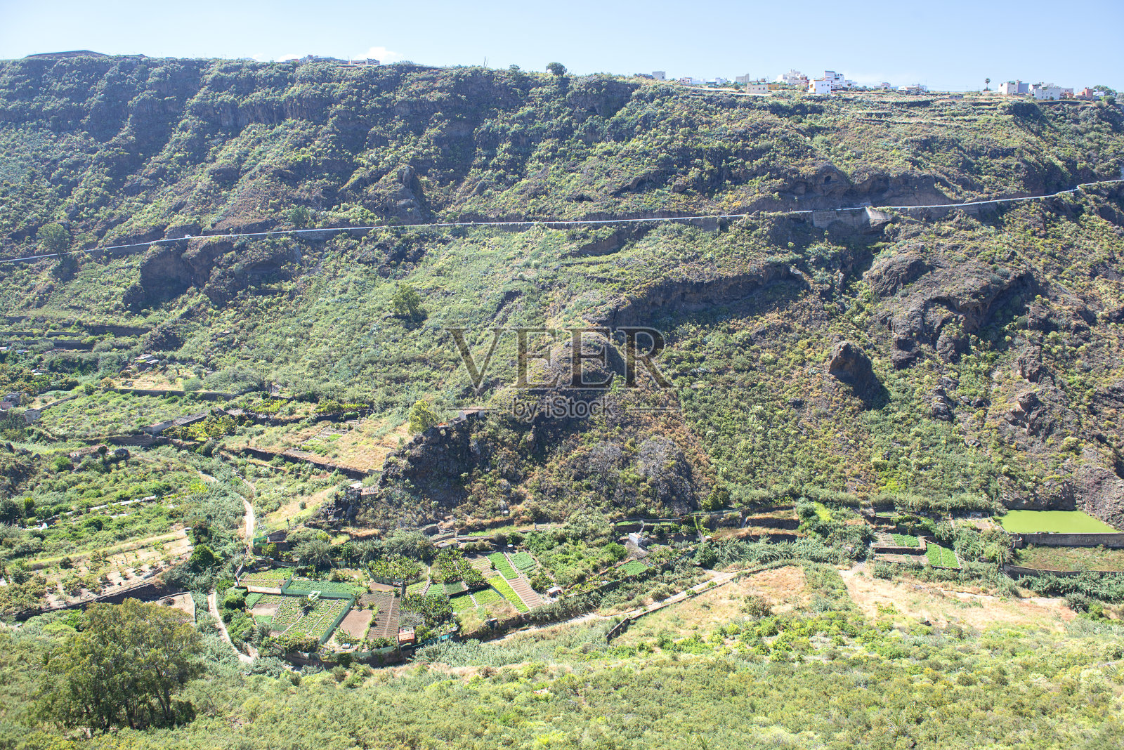 格兰加那利的山地世界照片摄影图片