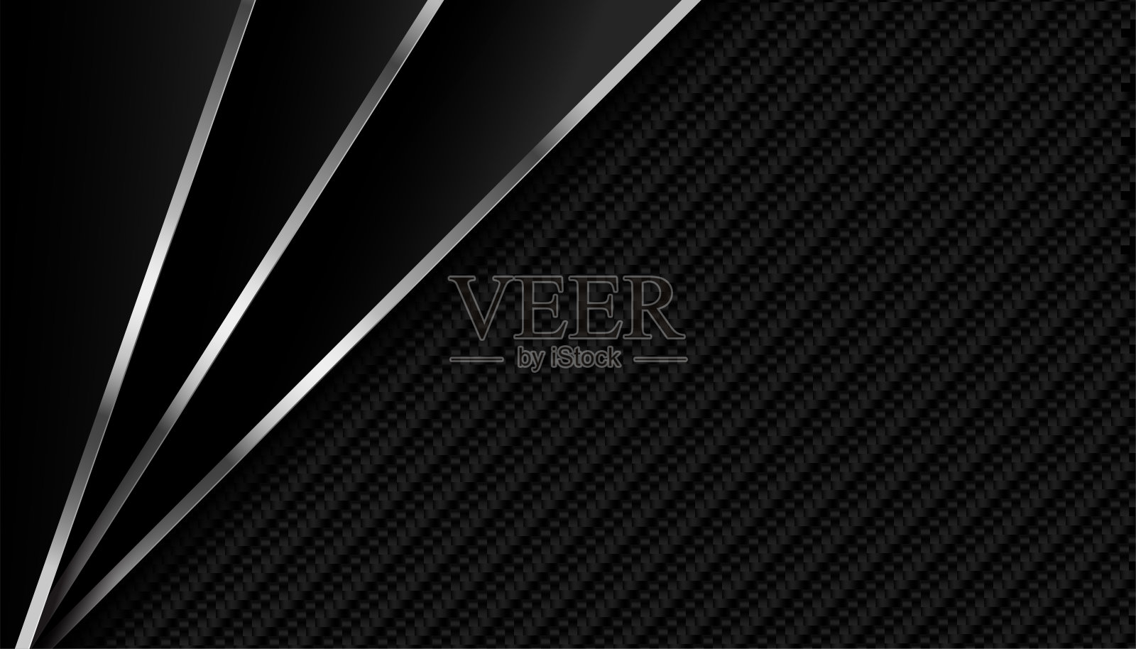 深色碳纤维金属线条背景插画图片素材