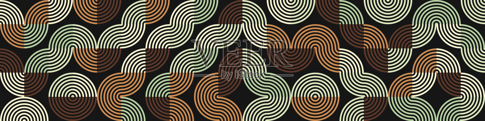 抽象几何图形生成计算艺术插图插画图片素材