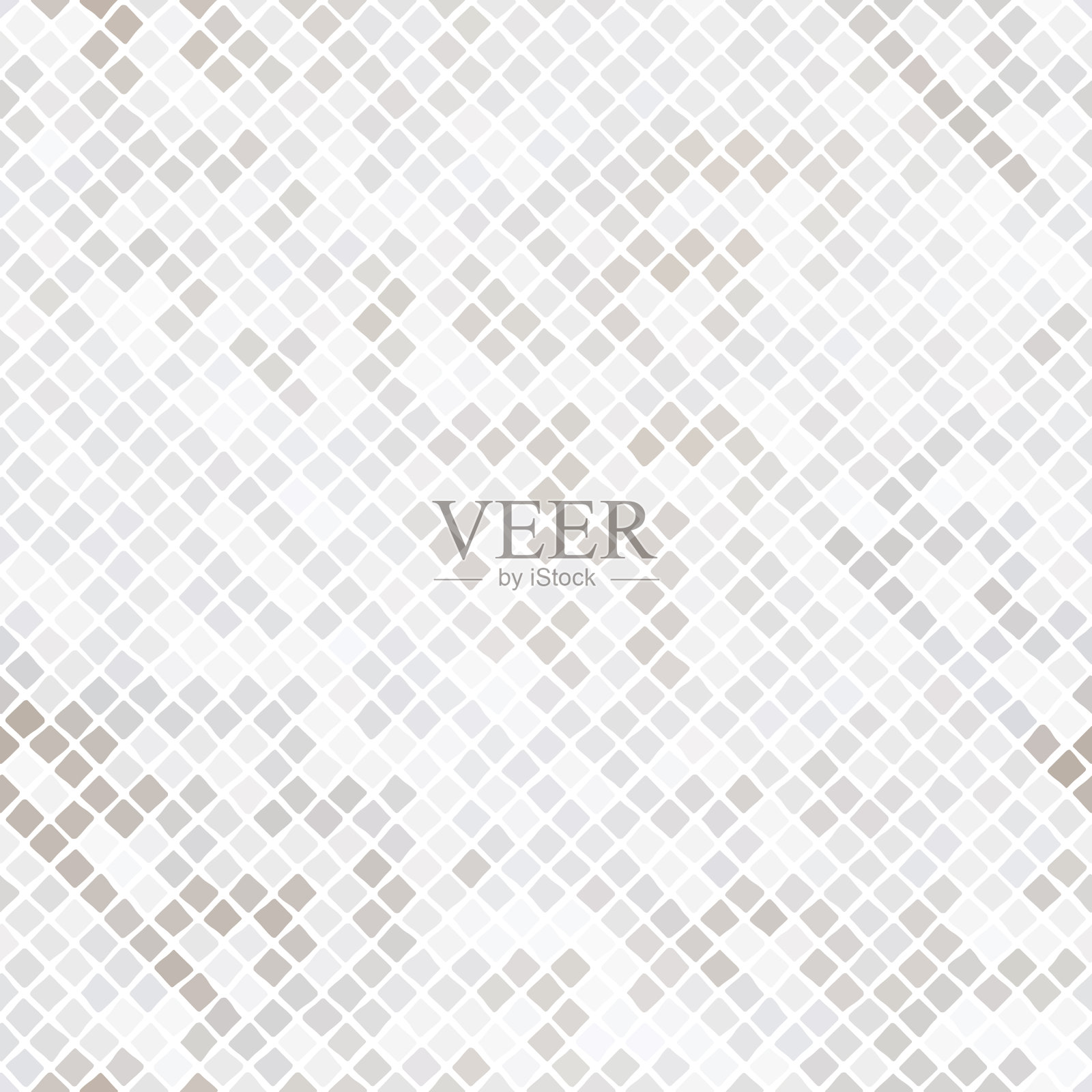 东方风格的图案马赛克插画图片素材