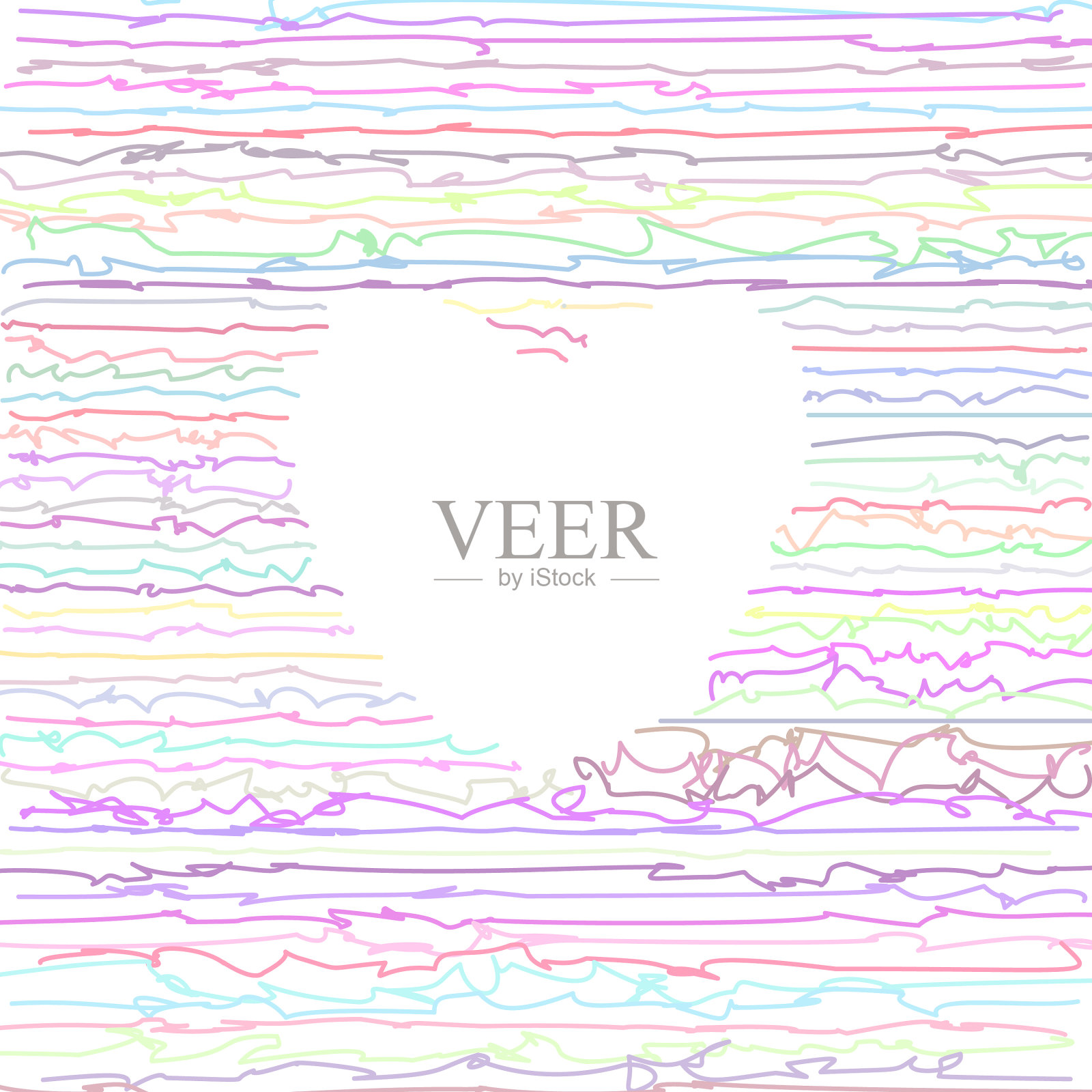 背景用心作皱线插画图片素材