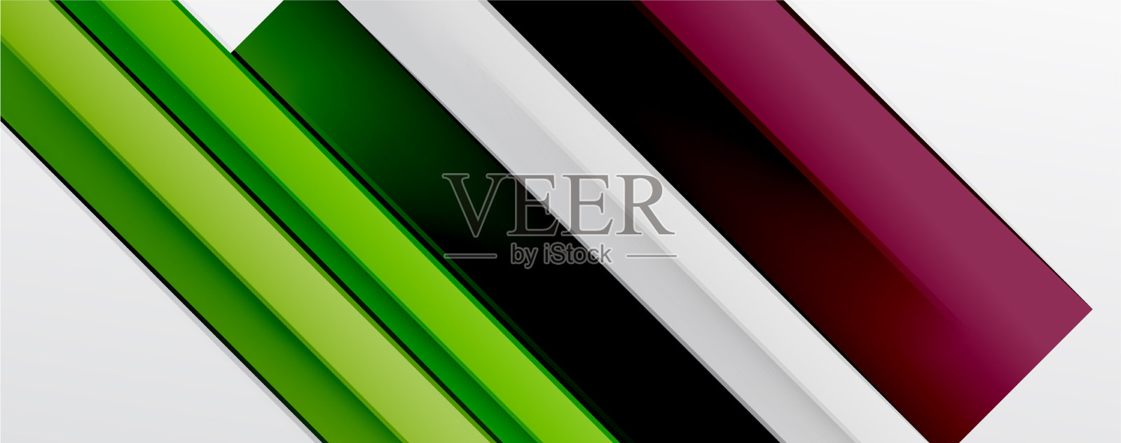 色彩抽象线条新潮几何背景插画图片素材