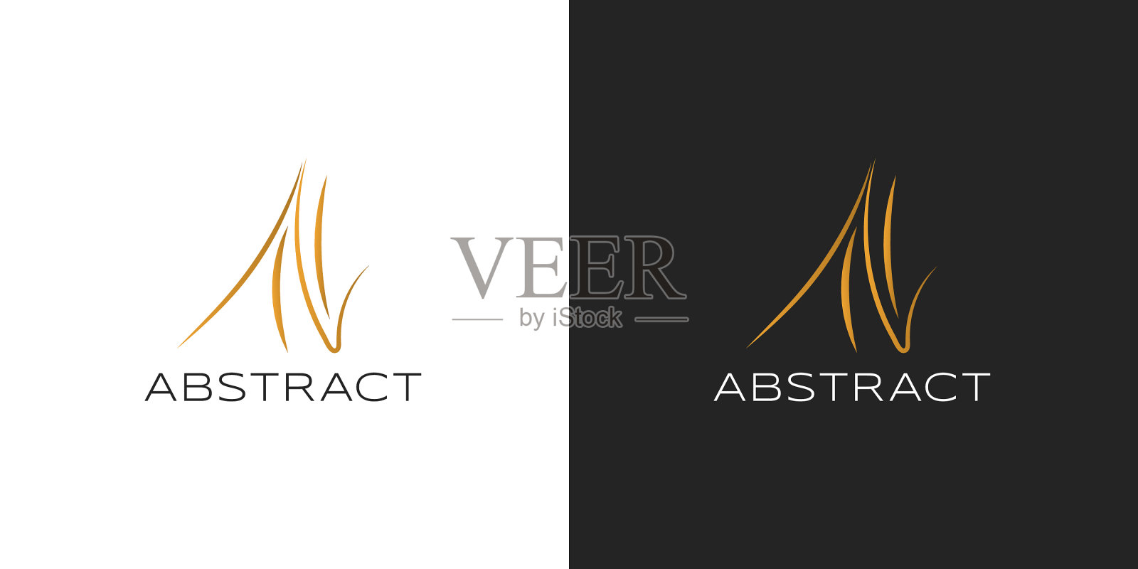 简单和最小的标志设计模板的标志插画图片素材