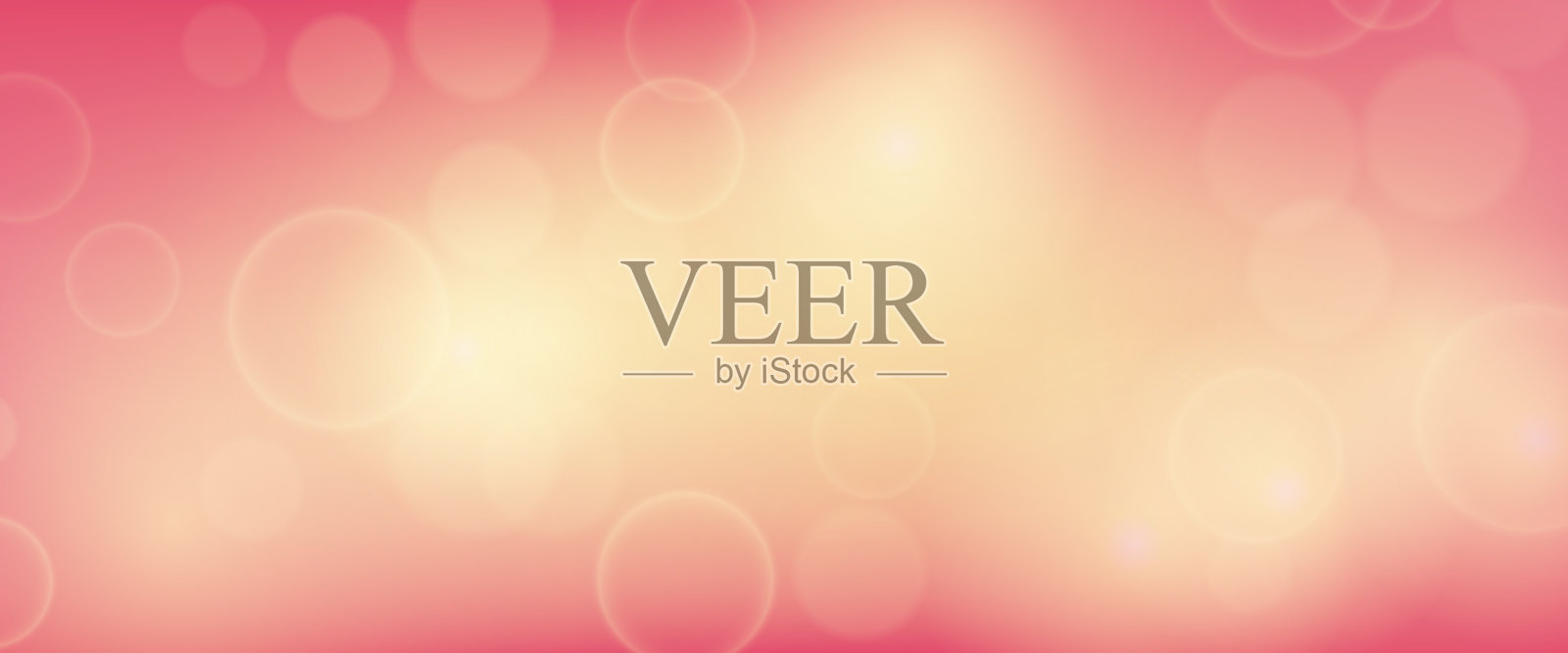 抽象背景与模糊散景光效果插画图片素材