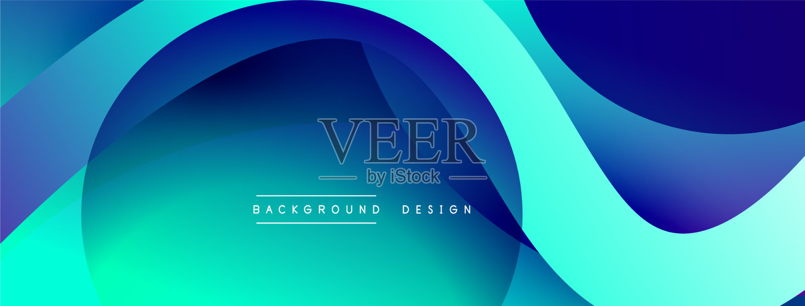 抽象交叠线和圆几何插画图片素材