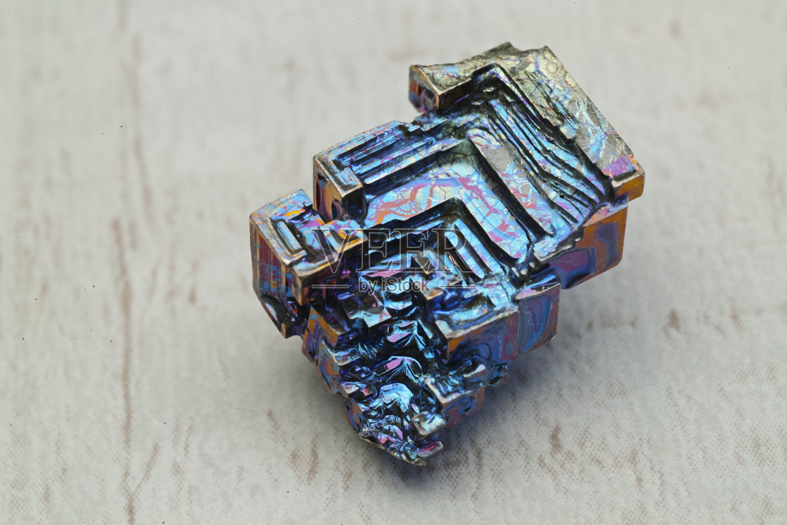 料斗铋晶体照片摄影图片