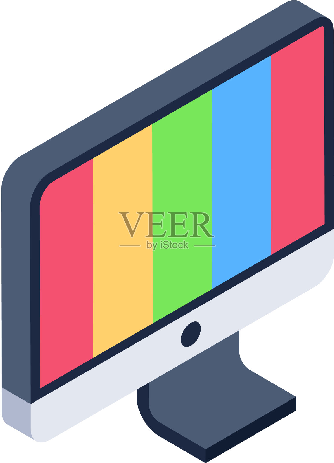 糟糕的信号监测插画图片素材