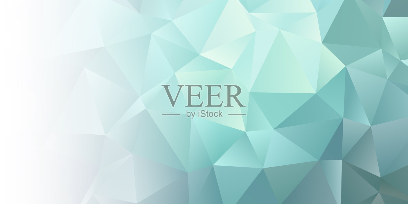 低聚抽象横幅设计插画图片素材