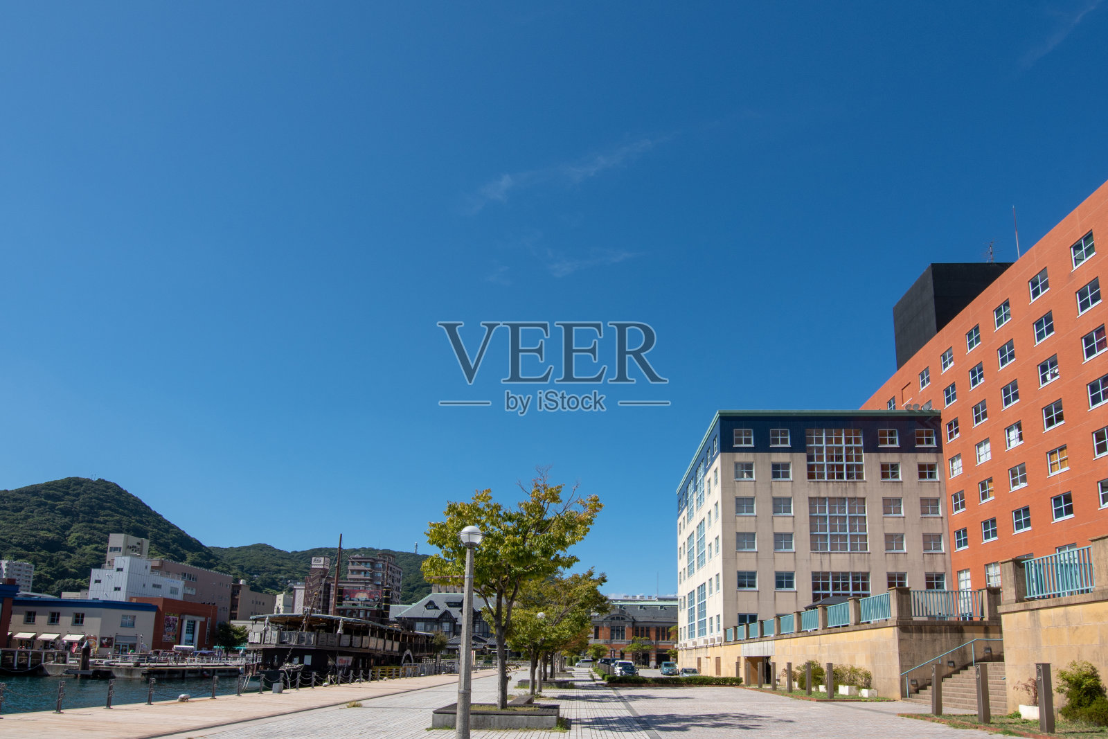 北九州著名的旅游胜地Mojiko复古区照片摄影图片