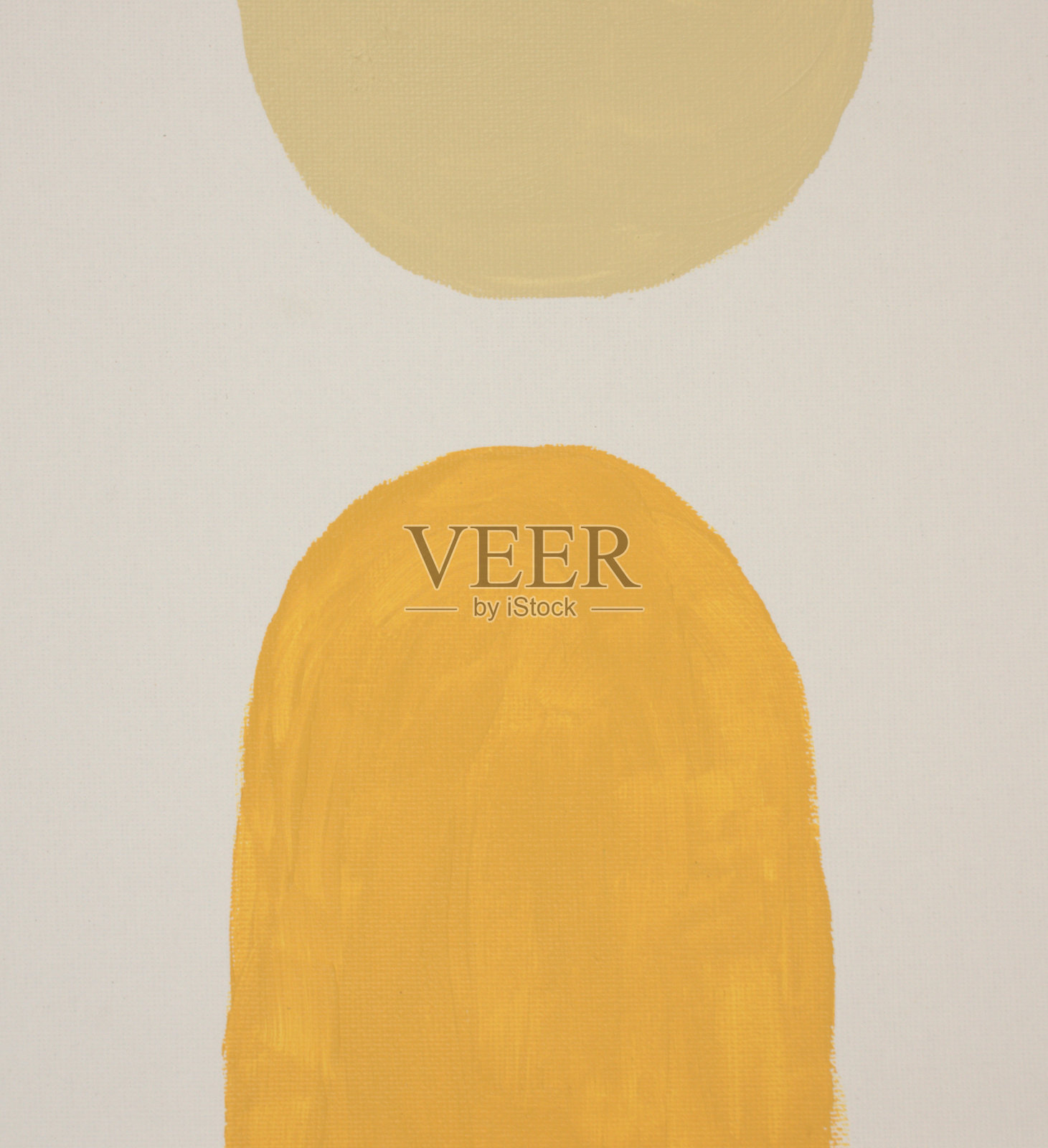 手工制作的最小几何中世纪抽象艺术品。波西米亚，斯堪的纳维亚现代壁画。手绘丙烯酸帆布。照片摄影图片