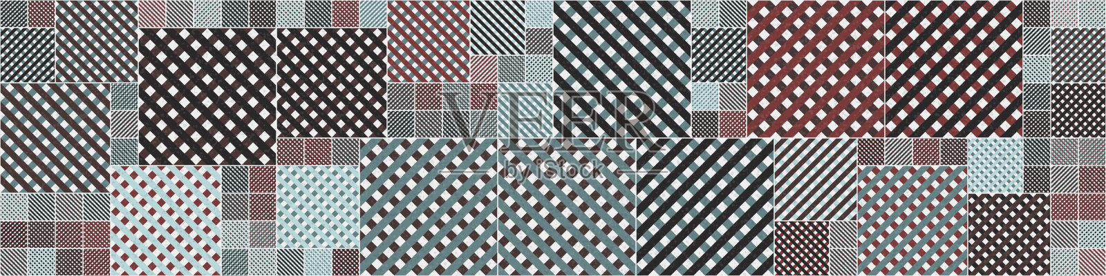 抽象几何图形生成计算艺术插图插画图片素材