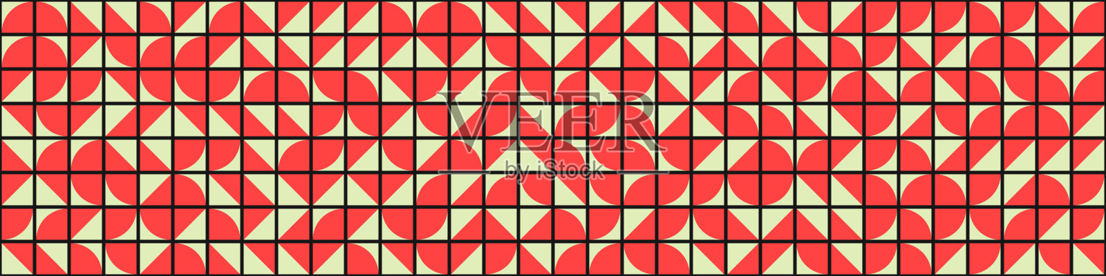 抽象几何图形生成计算艺术插图插画图片素材