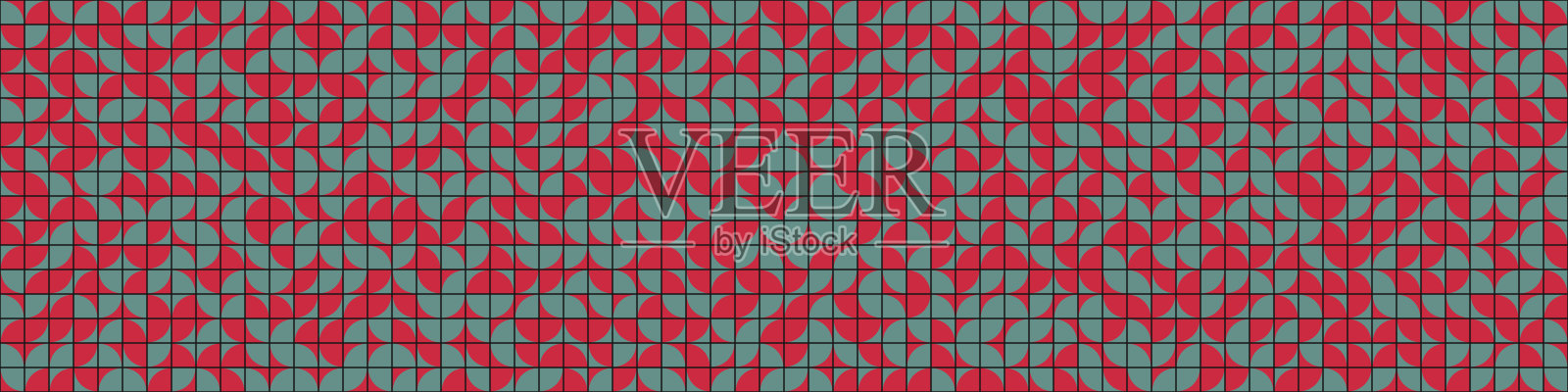 抽象几何图形生成计算艺术插图插画图片素材