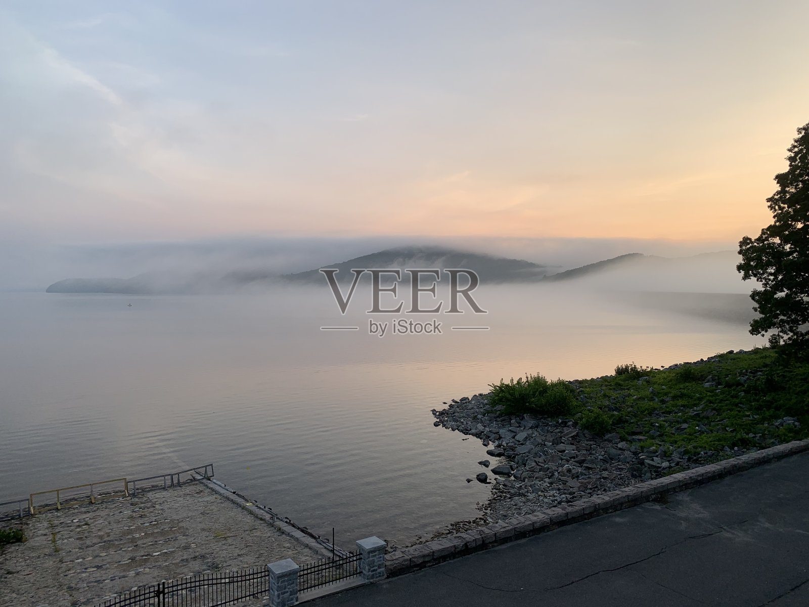 温莎的雾照片摄影图片