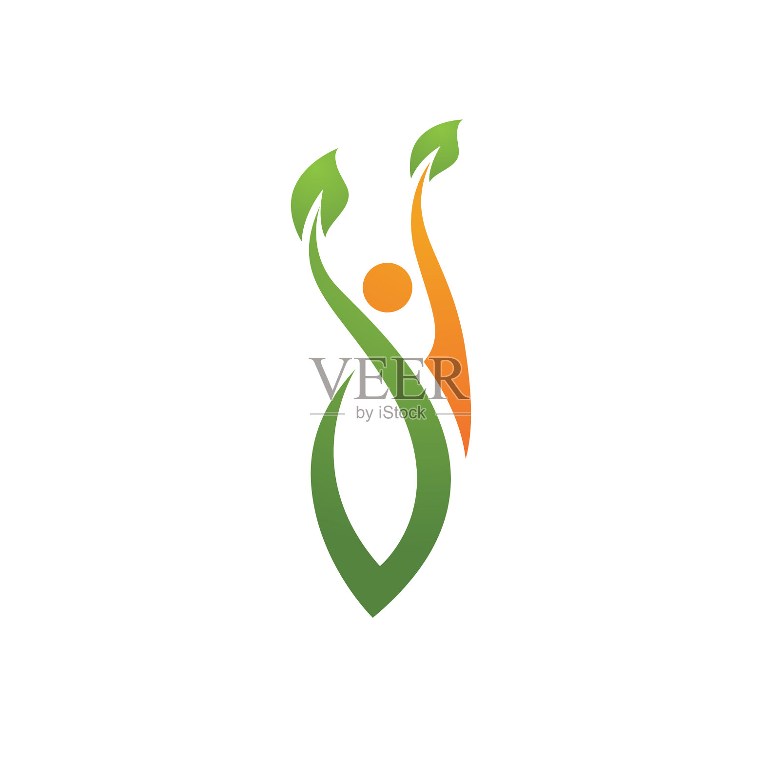 人物标志符号设计元素图片