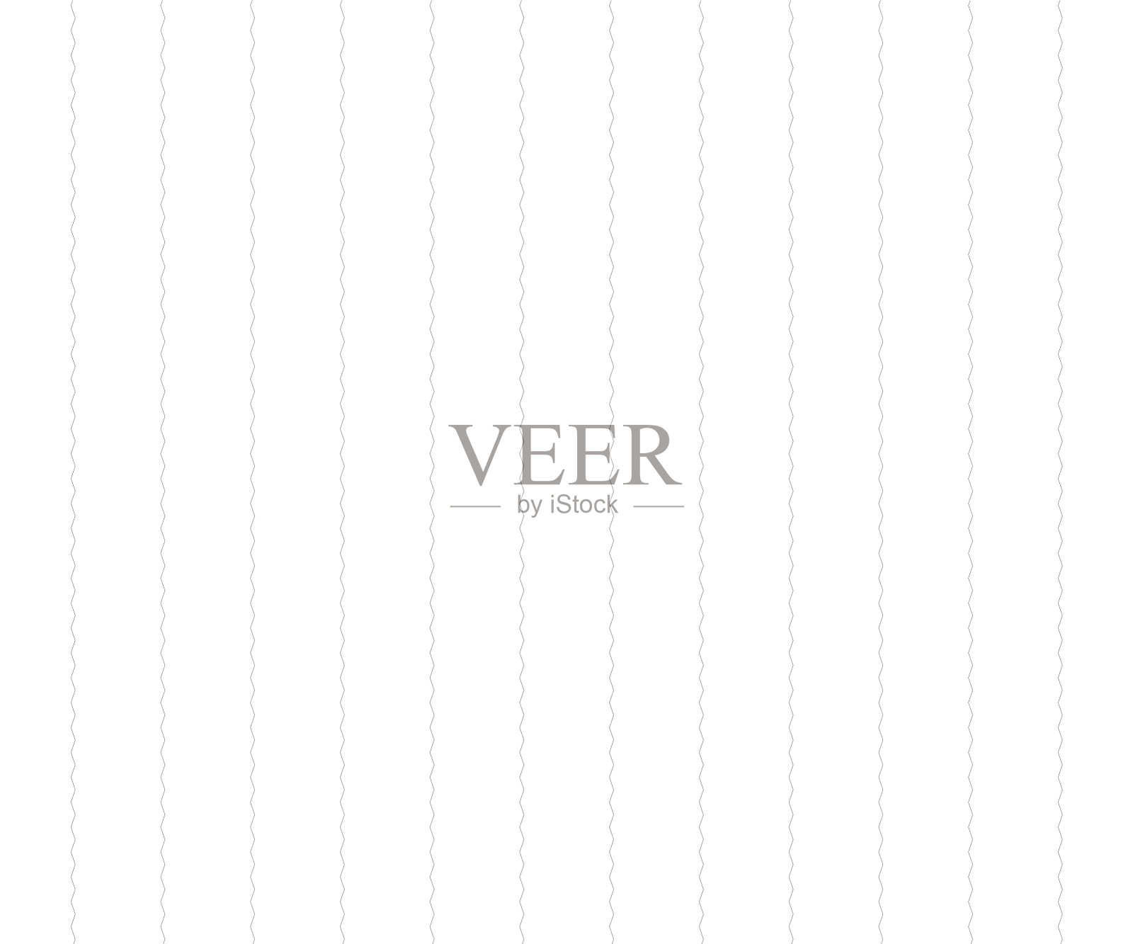 波浪线和曲折的波浪线图案抽象插画图片素材