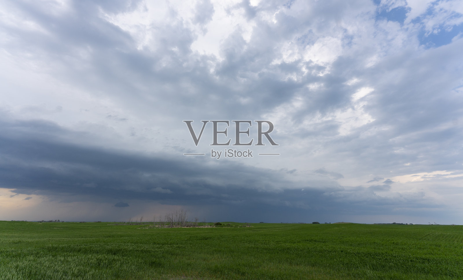 加拿大草原风暴照片摄影图片