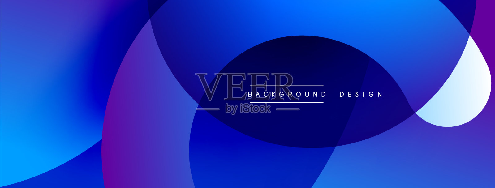 抽象交叠线和圆几何插画图片素材