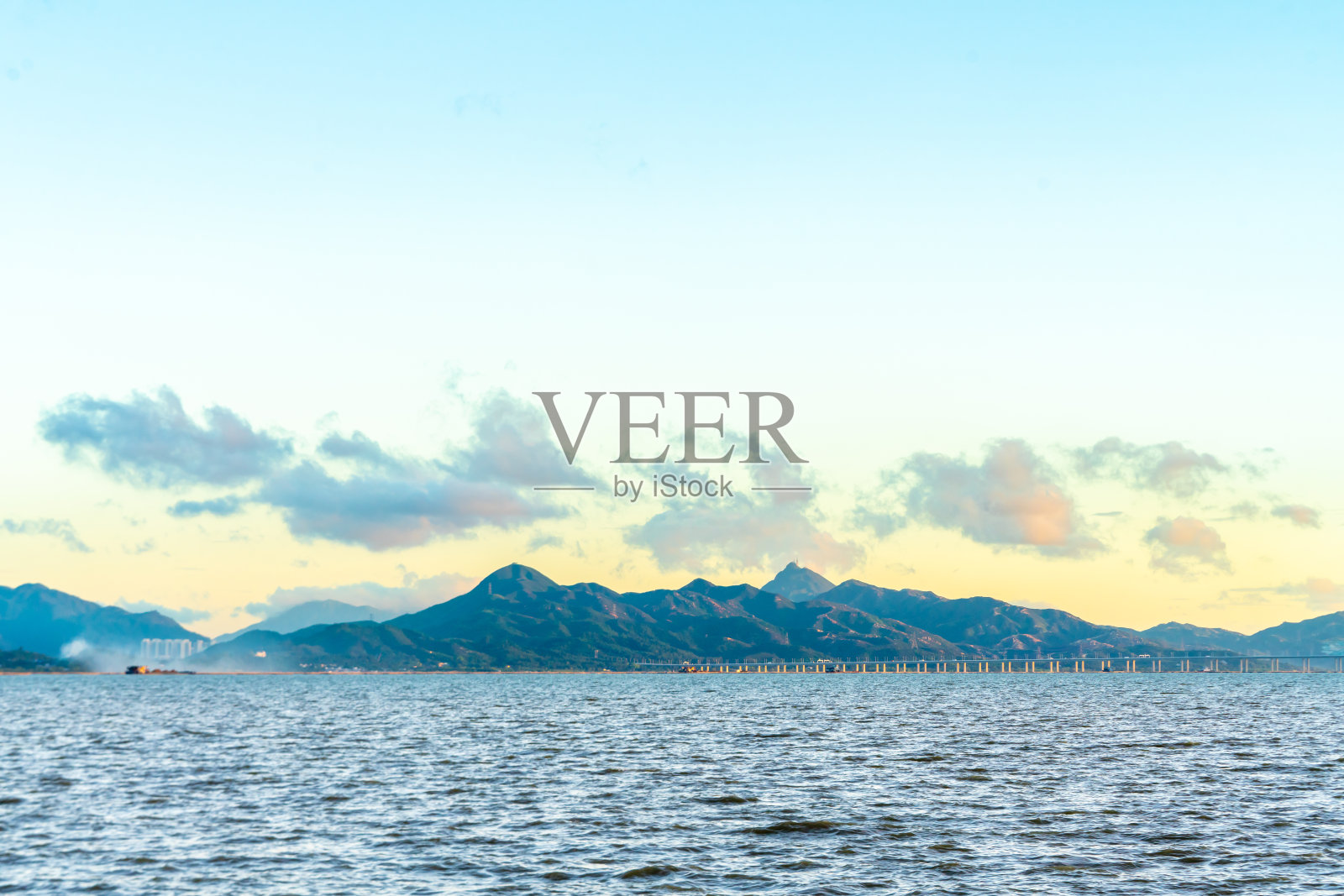 中国深圳湾公园的海洋照片摄影图片