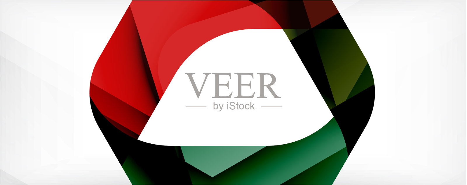 最小抽象背景-颜色重叠插画图片素材