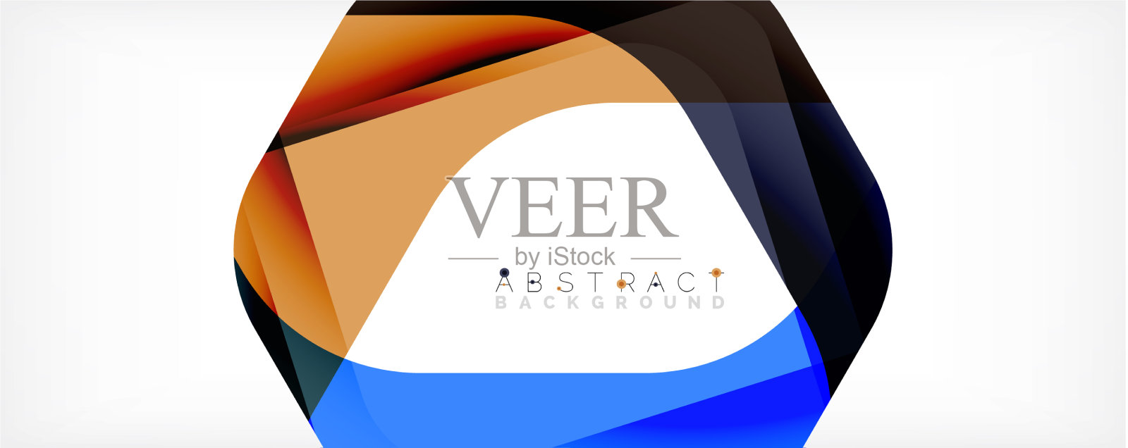 最小抽象背景-颜色重叠插画图片素材