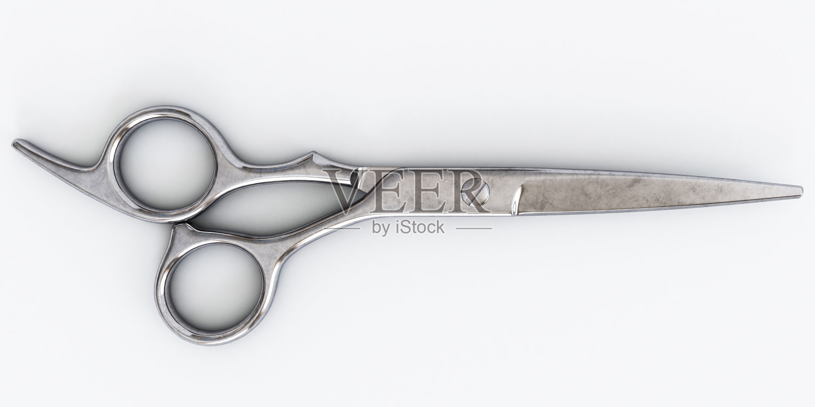 剪刀孤立在白色背景上照片摄影图片