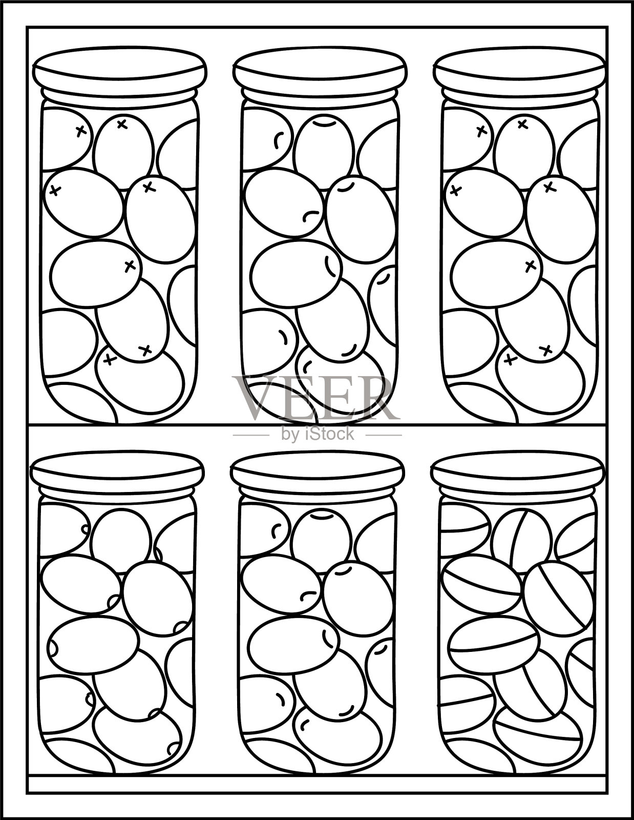 泡菜插画图片素材