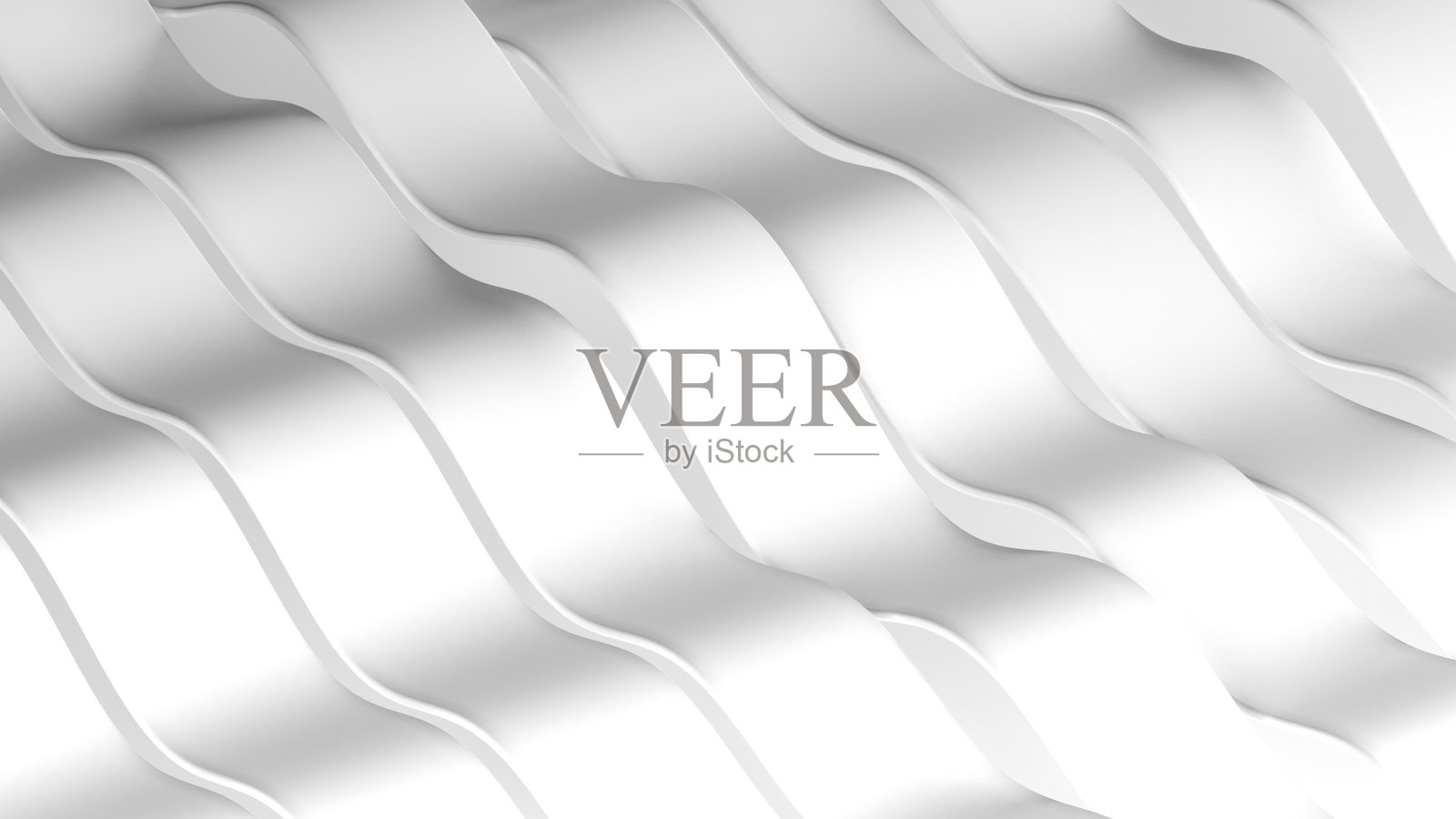 抽象背景，白色条纹。创意项目:封面，时尚，网页。3 d渲染。照片摄影图片