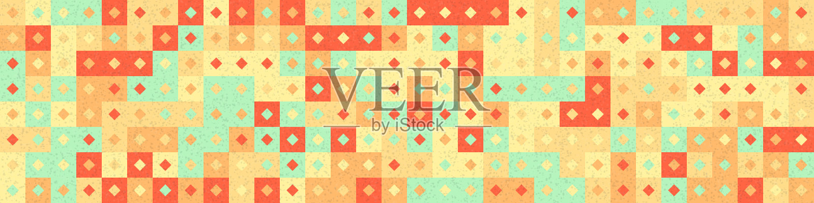 抽象几何图形生成计算艺术插图插画图片素材