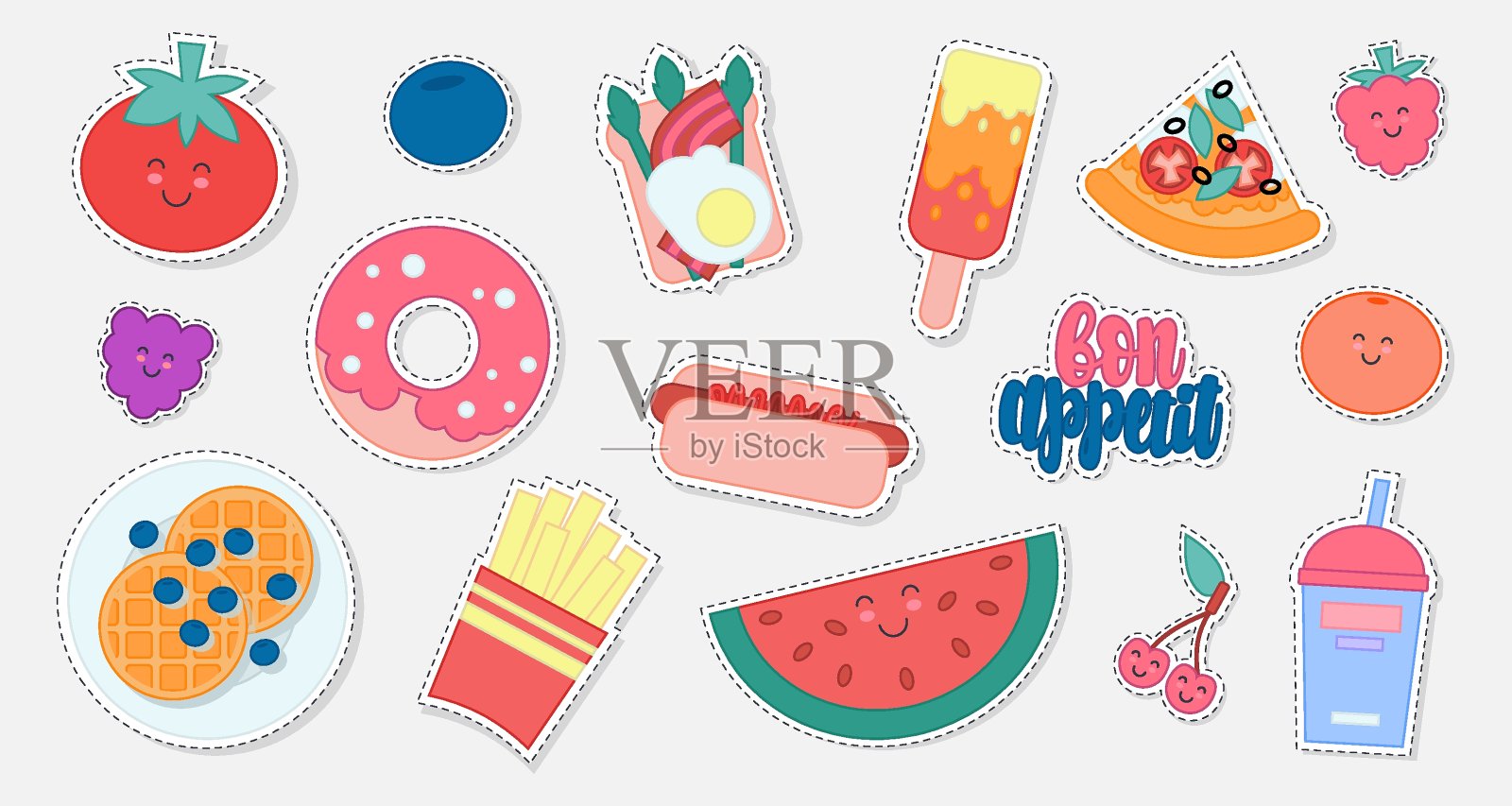 食品标签设计元素图片