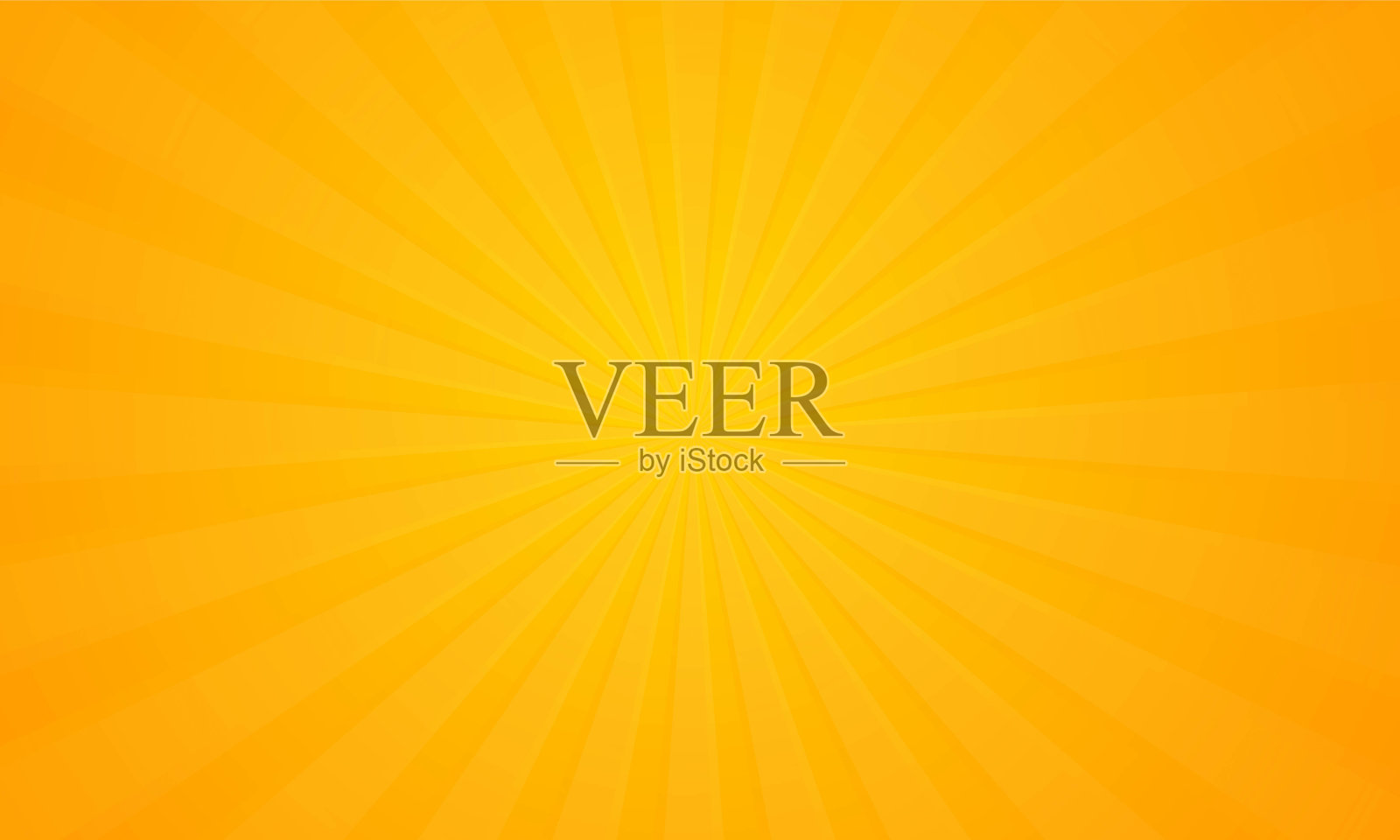 橙色渐变射线爆点风格的背景矢量设计插画图片素材