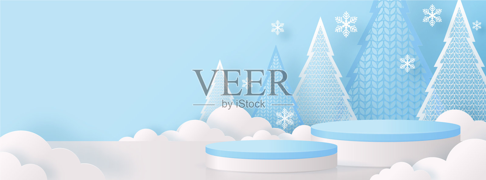 014年圣诞讲台插画图片素材