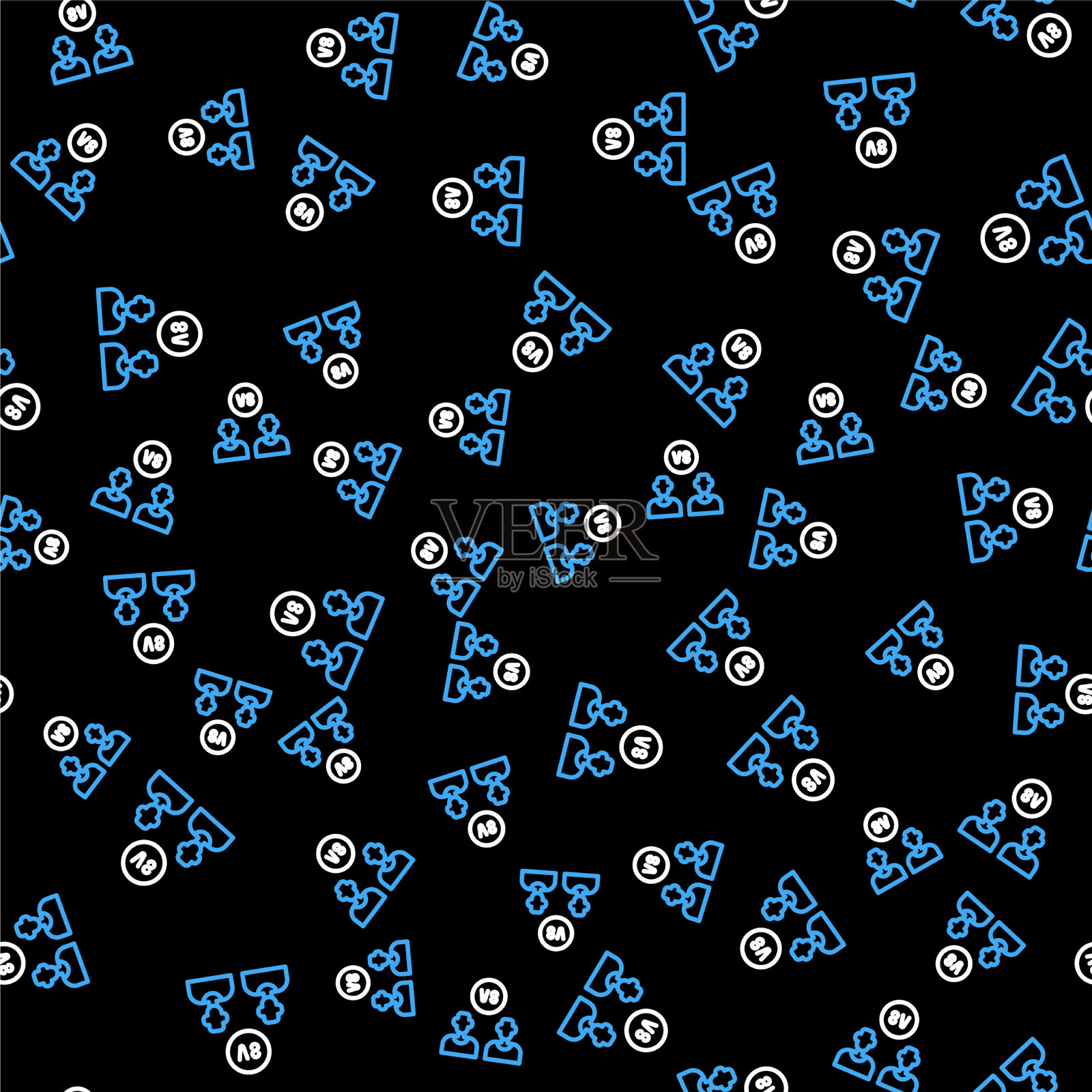 行足球或足球运动员的图标孤立插画图片素材