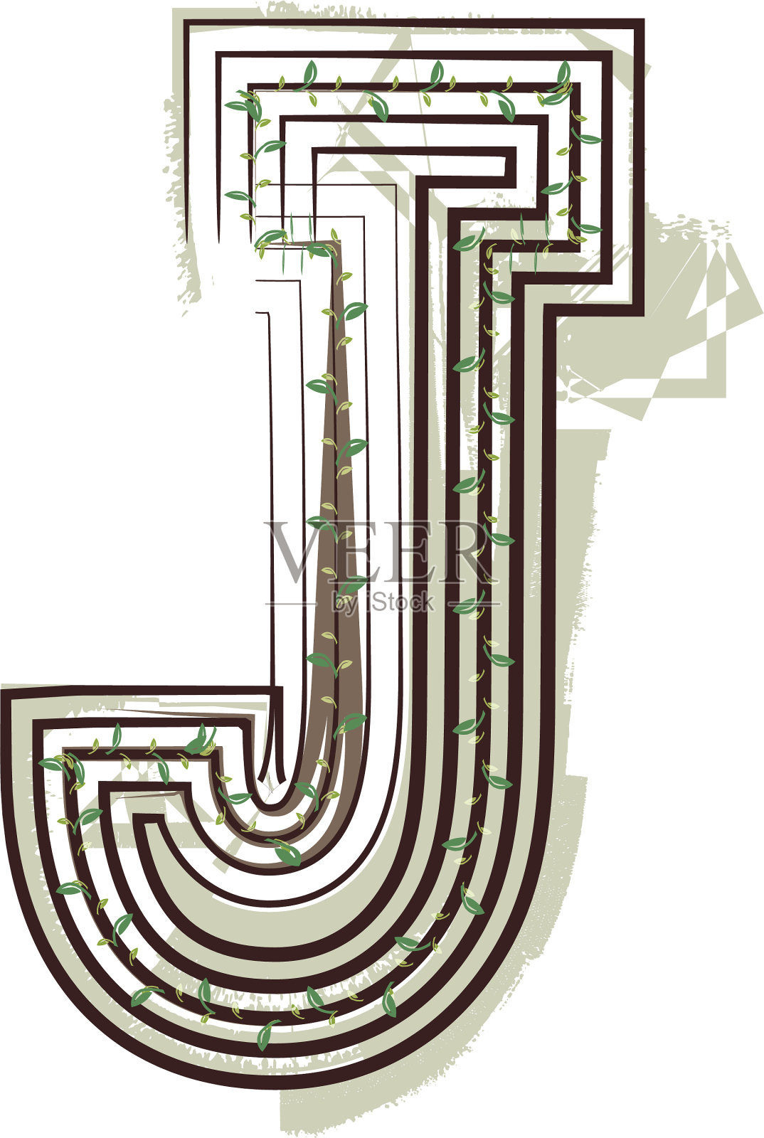 字母j生态标志图标设计设计元素图片