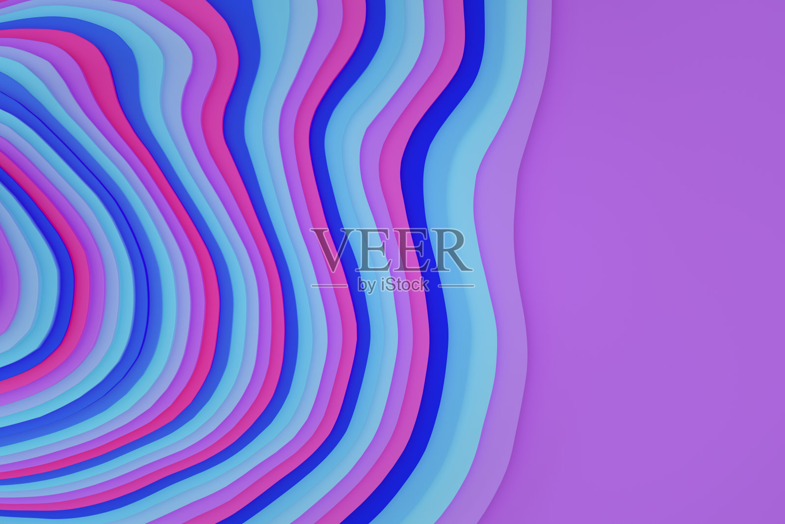 三维抽象切片，分层背景，地形概念照片摄影图片