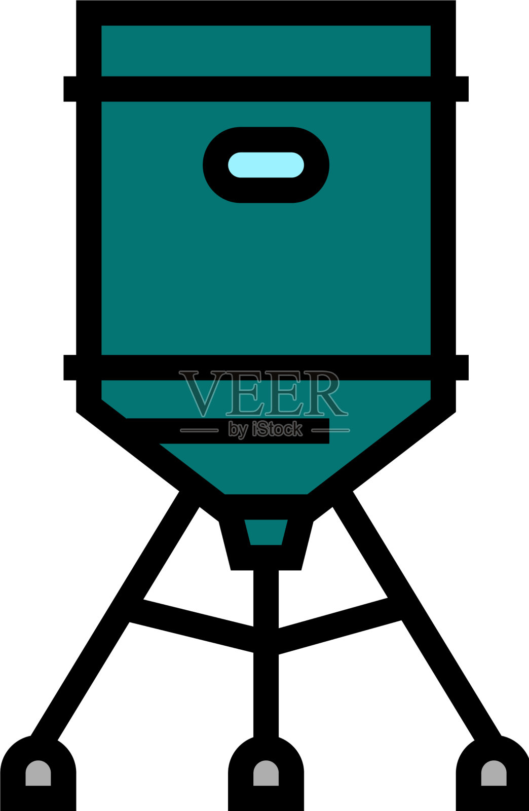 饵料机颜色图标设计元素图片