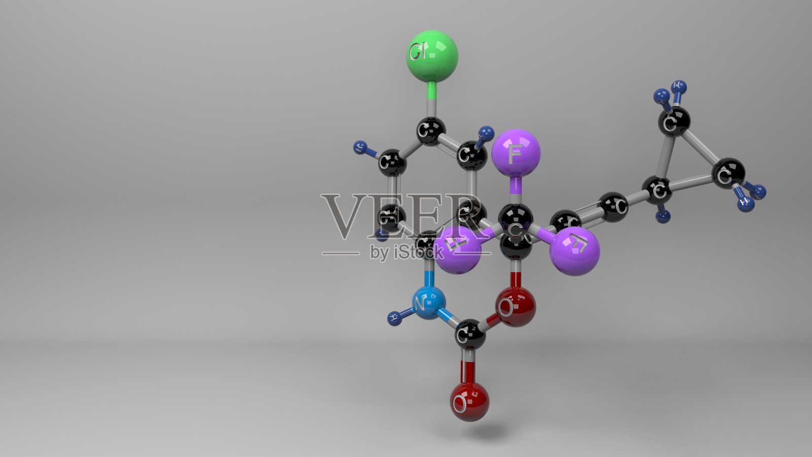 依法韦伦的分子。照片摄影图片