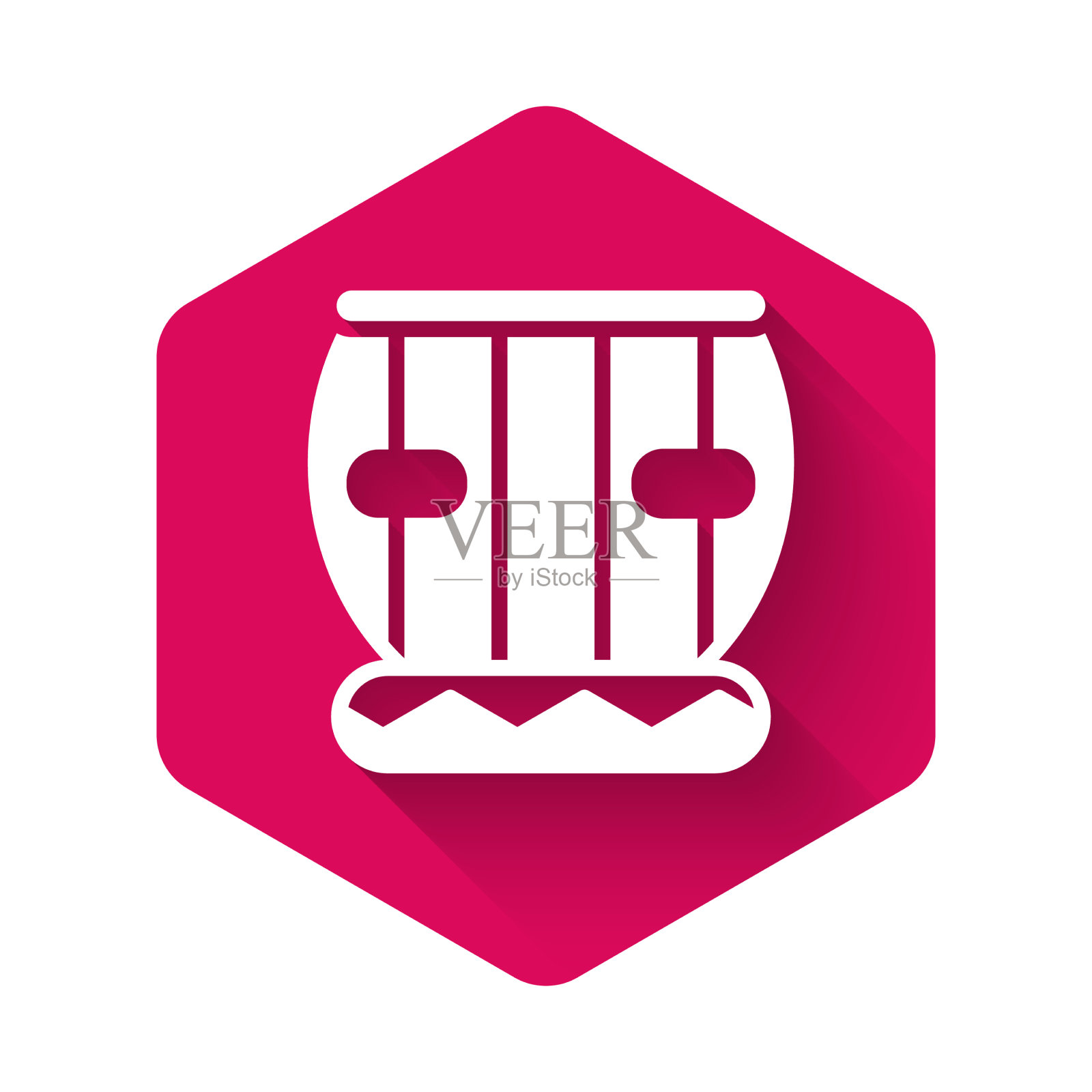 印第安白人乐器手鼓图标图标素材