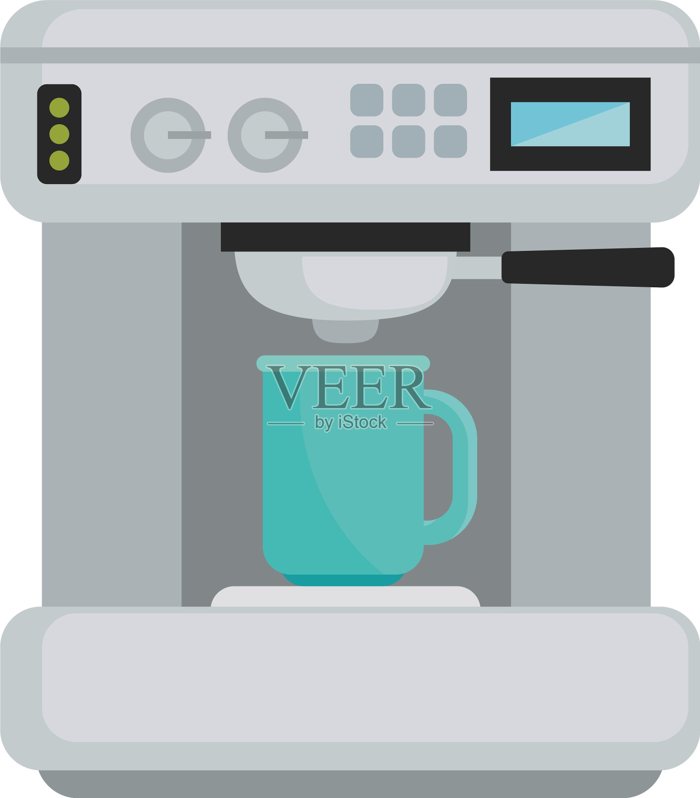 咖啡机图标设计元素图片