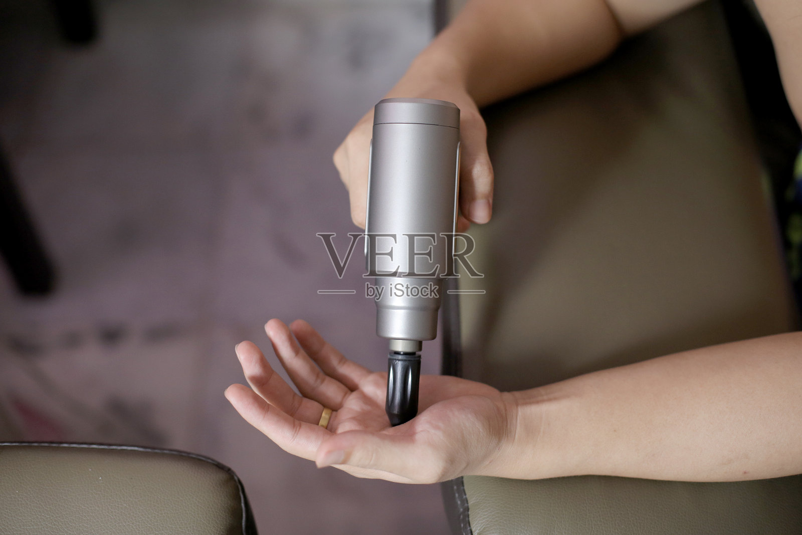 按摩枪照片摄影图片