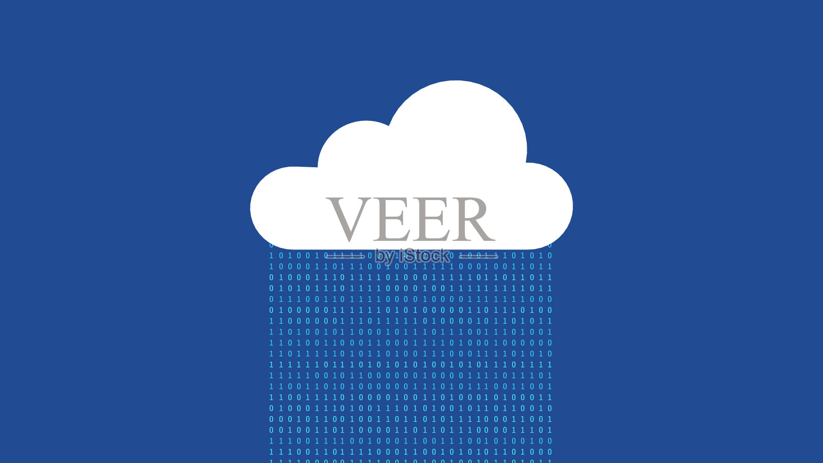 云计算用二进制数字在计算机屏幕上以监视器矩阵为背景，数字数据代码在黑客或安全安全技术概念。抽象的说明照片摄影图片