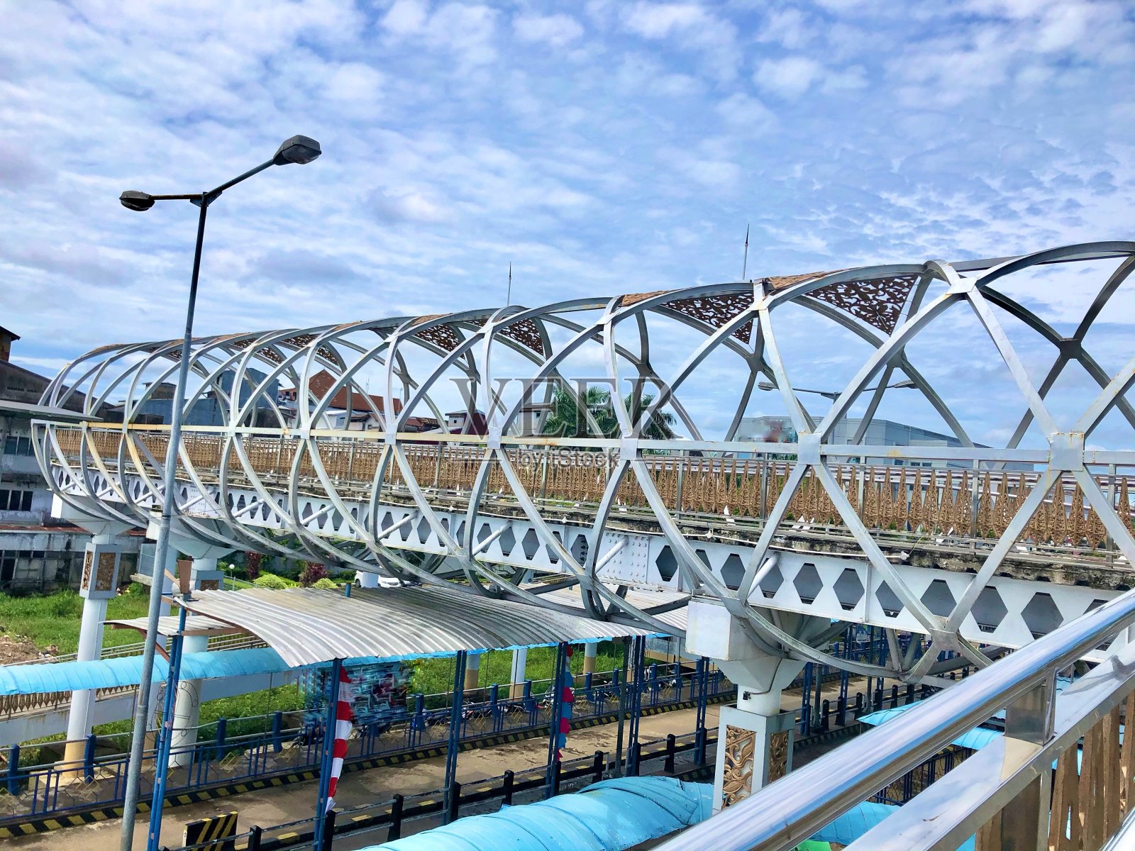 令人惊叹的人行天桥形象照片摄影图片