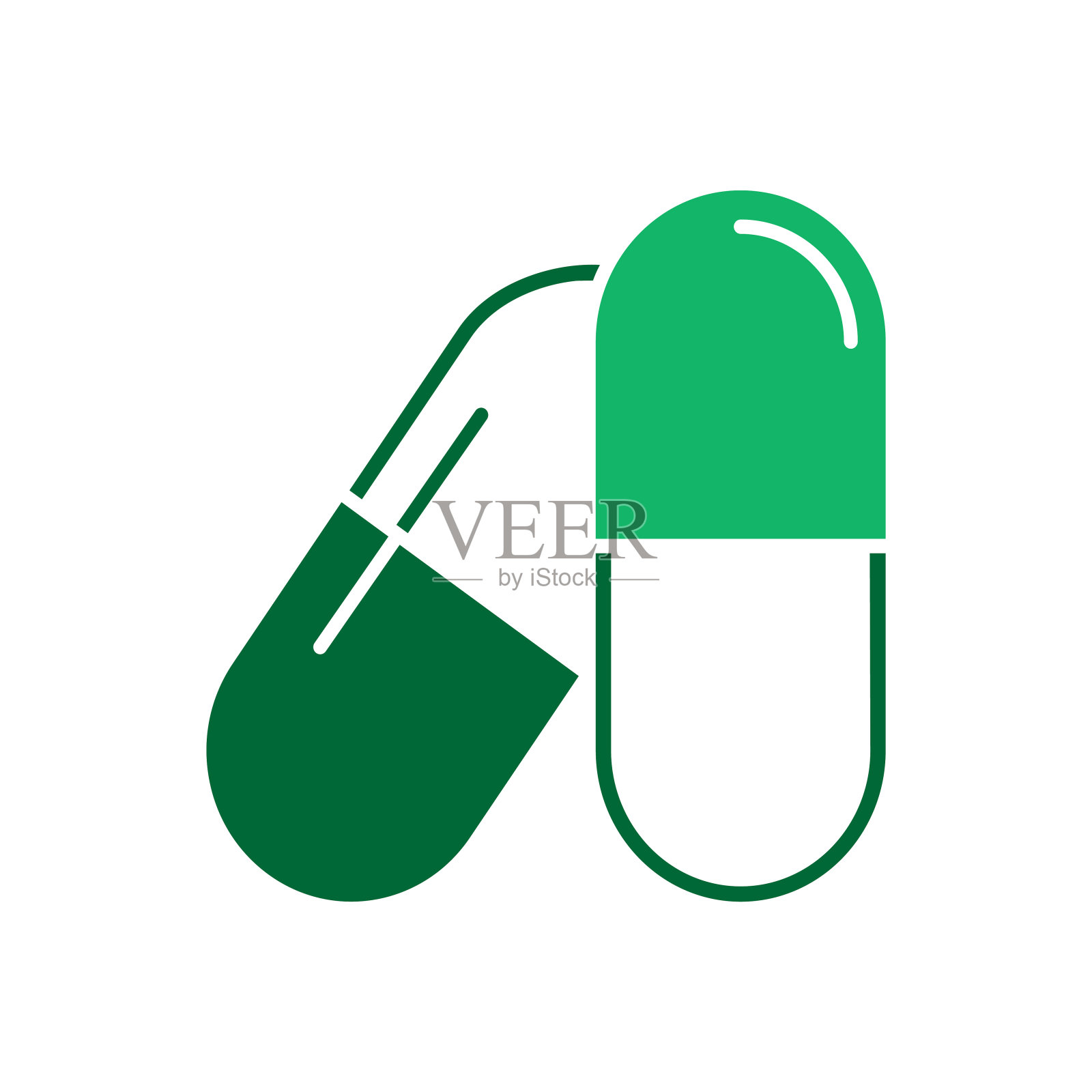 胶囊图标插画图片素材