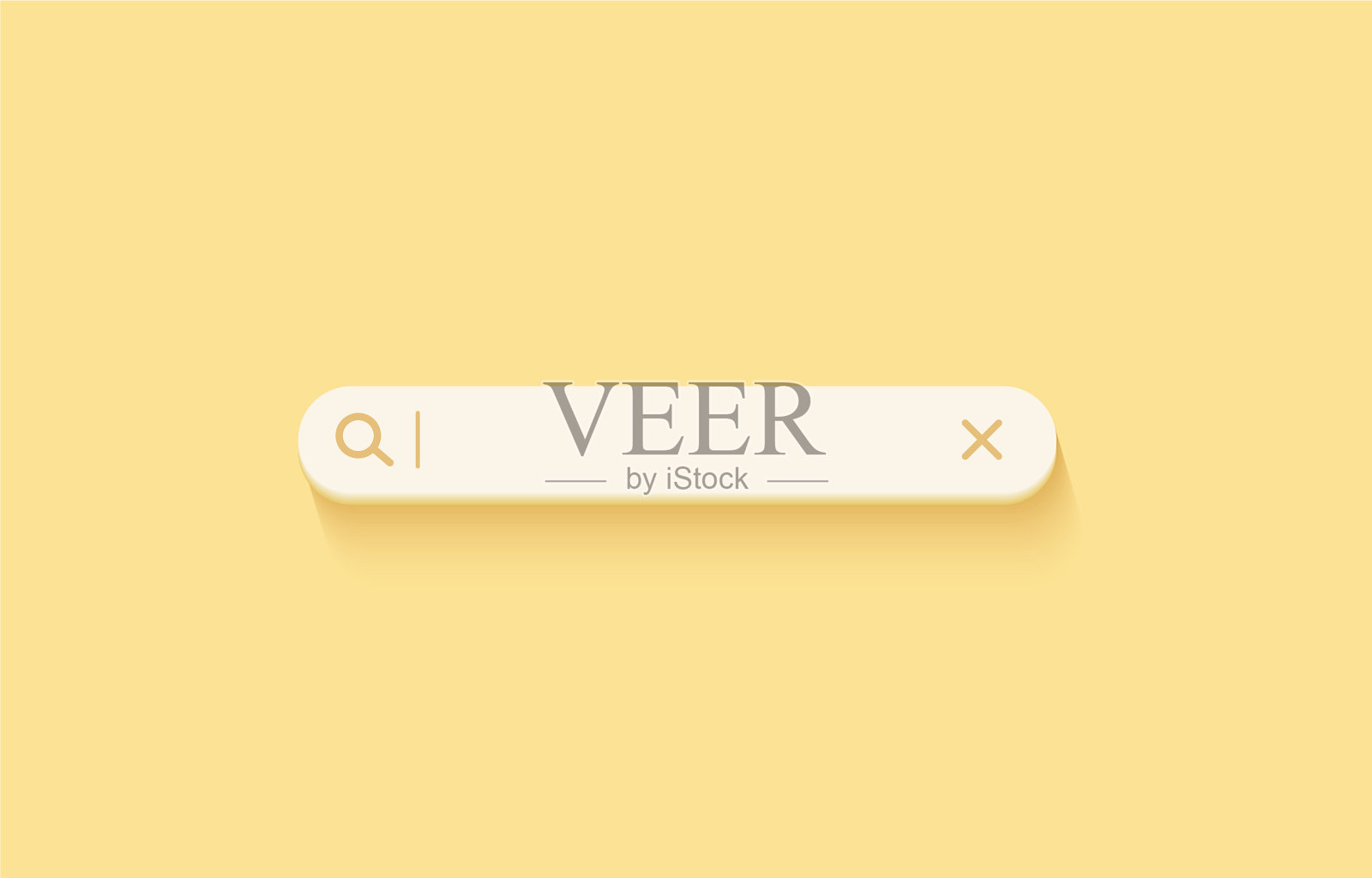 3d搜索栏浏览器按钮的网站和用户界面设计模板素材